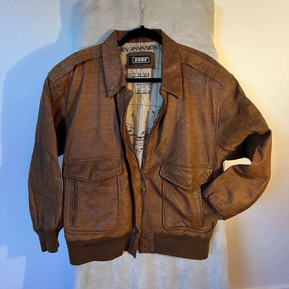 Izzi leather jacket